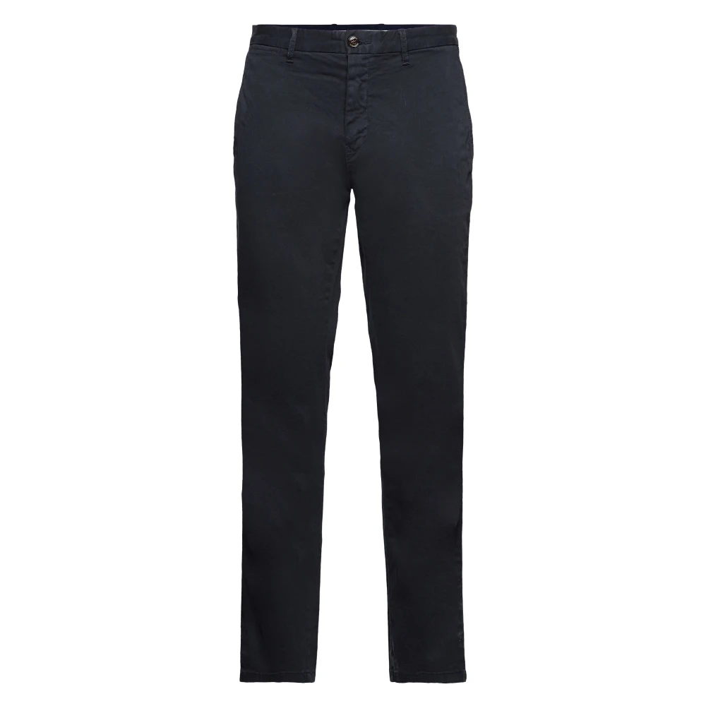 Tommy Hilfiger Donkerblauwe Denton Chino Premium Gmd Broek Blue Heren
