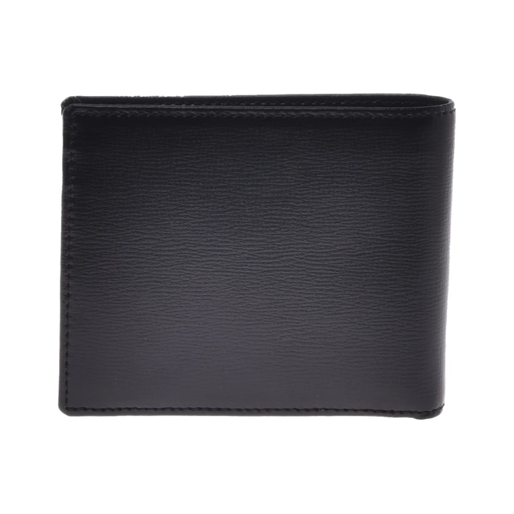 Baldinini Wallet in black palmellato leather Black Heren