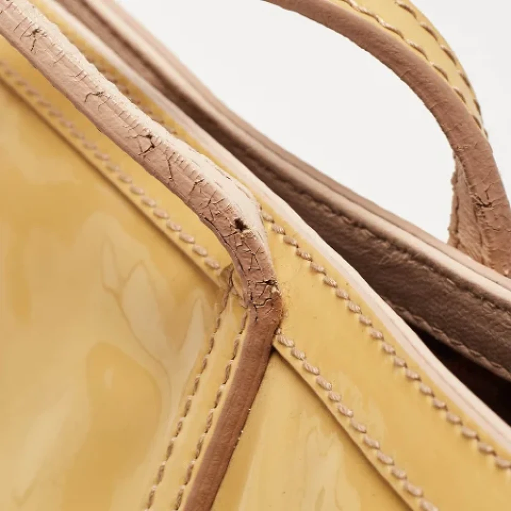 Dolce & Gabbana Pre-owned Leather totes Yellow Dames