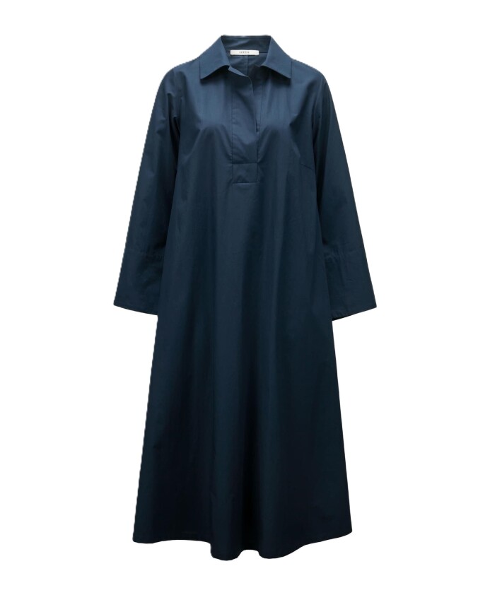 robe-marine-coupe-evasee-col-en-v
