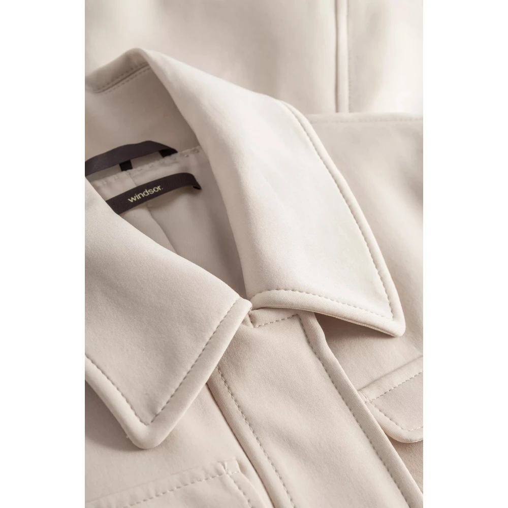 Windsor Stijlvol Licht Jack voor Vrouwen Beige Dames
