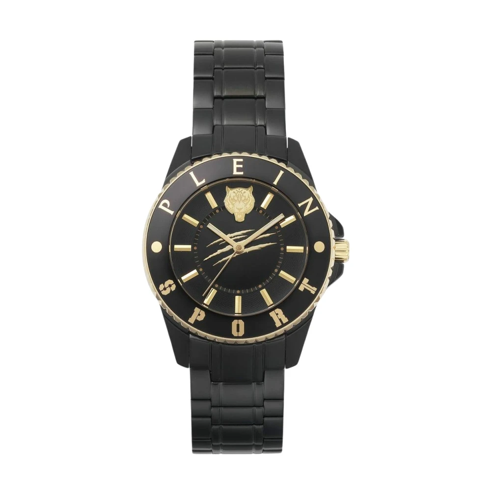 Philipp Plein Sports Women's Black/Gold Glam Watch Pskba1023 – Exclusive Design | Acotis - Stainless Steel / Mineral - Image 2