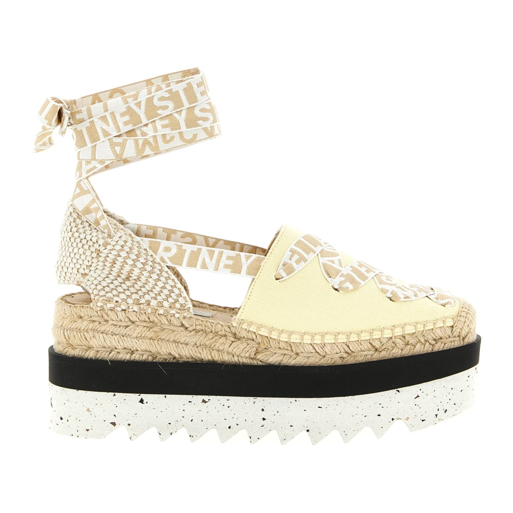 Stella Mccartney Women's Yellow Espadrilles, 6 Uk, Gaia Espadrilles
