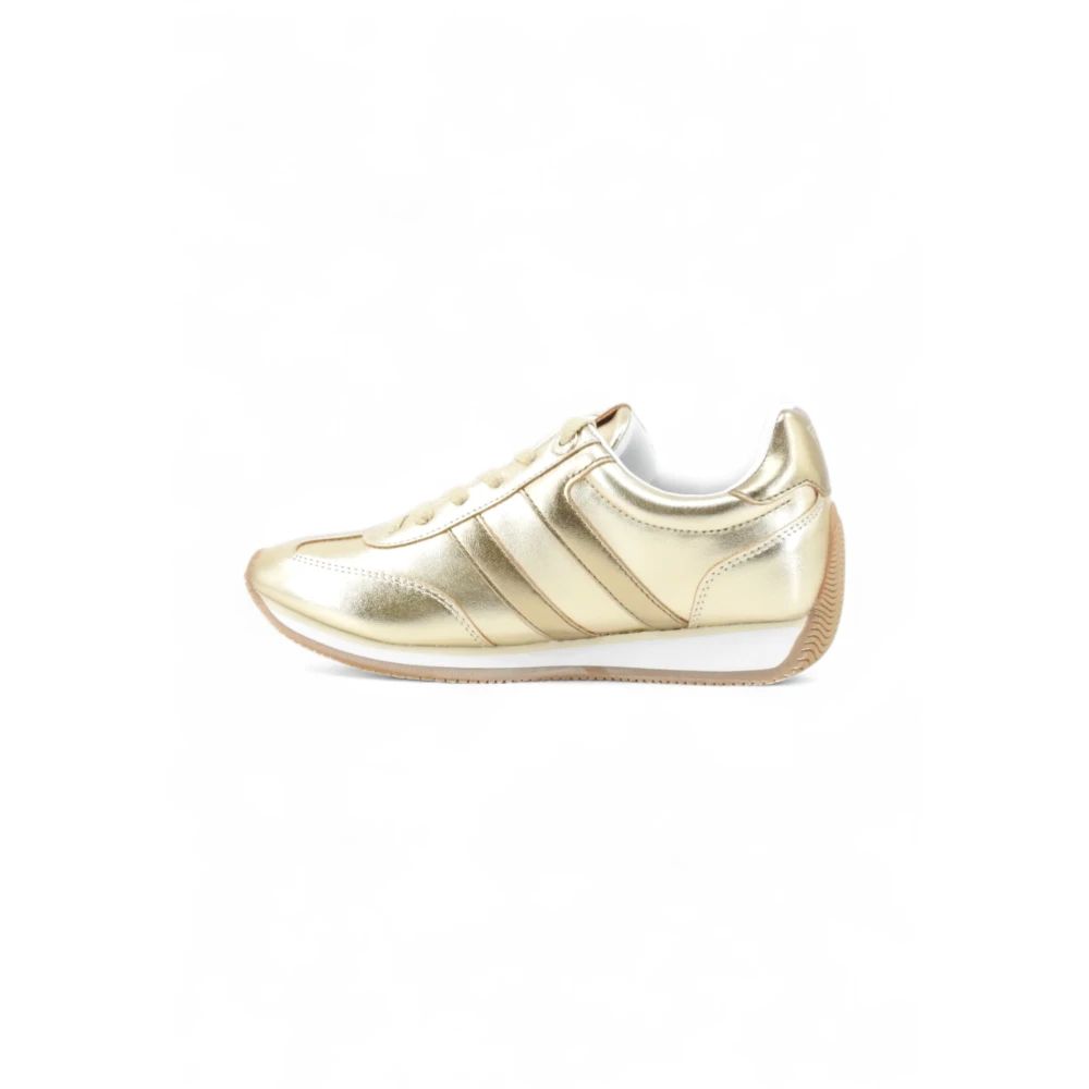 Guess Saphia Laminated Running Shoe Dames Schoenen Geel