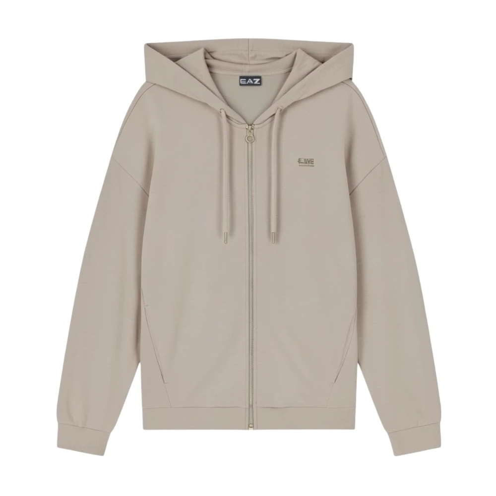 Emporio Armani Ea7 Mujer Marrón Sudaderas, Talla: S