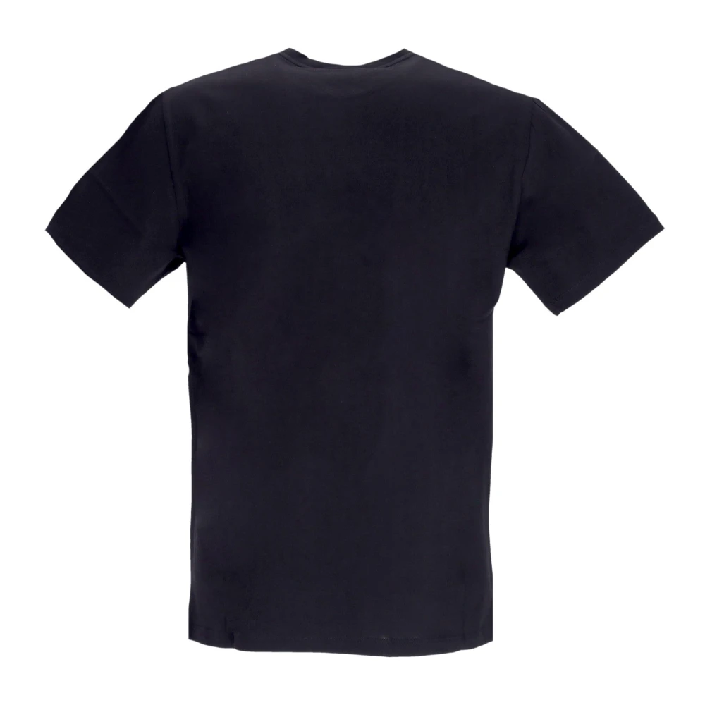 Dolly Noire Logo Tee Zwart Khaki Korte Mouw Black Heren