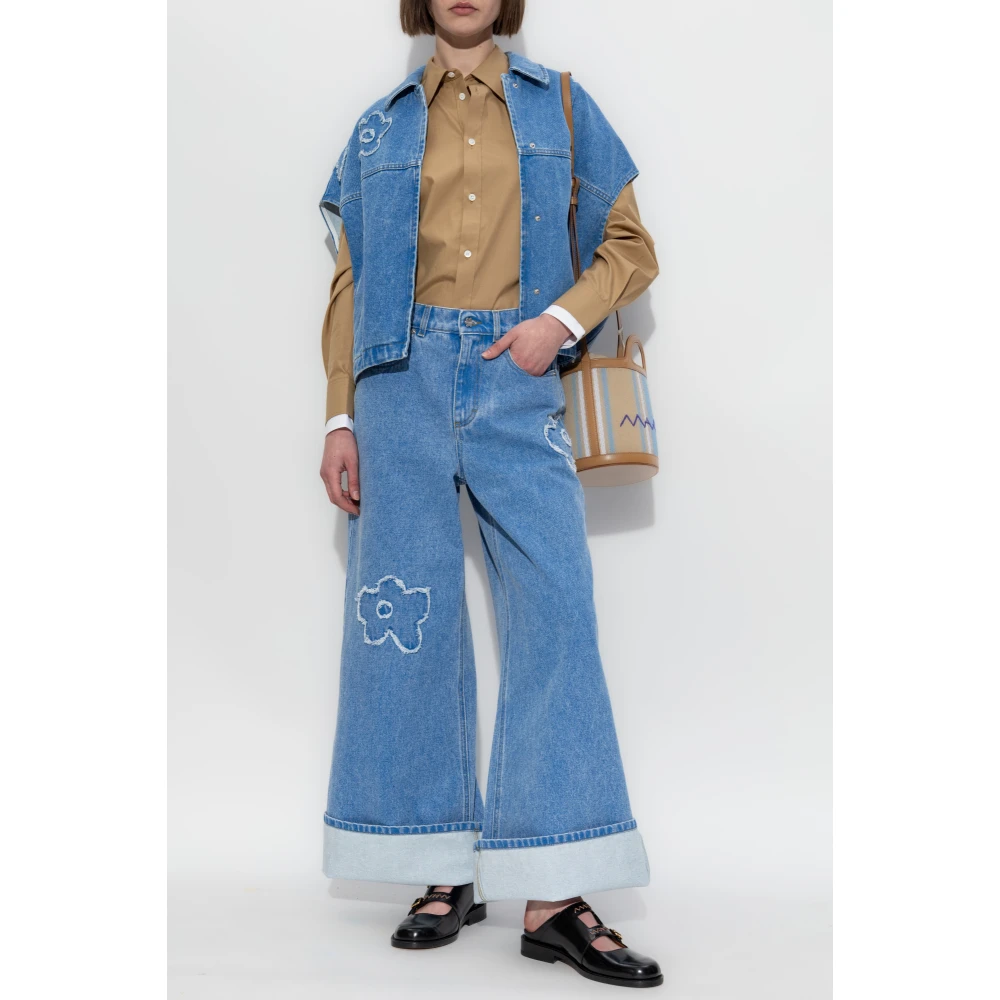 Marni Katoenen shirt Beige Dames