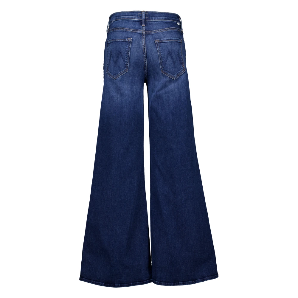 Mother Twister Sneak Blauwe Jeans Blue Dames