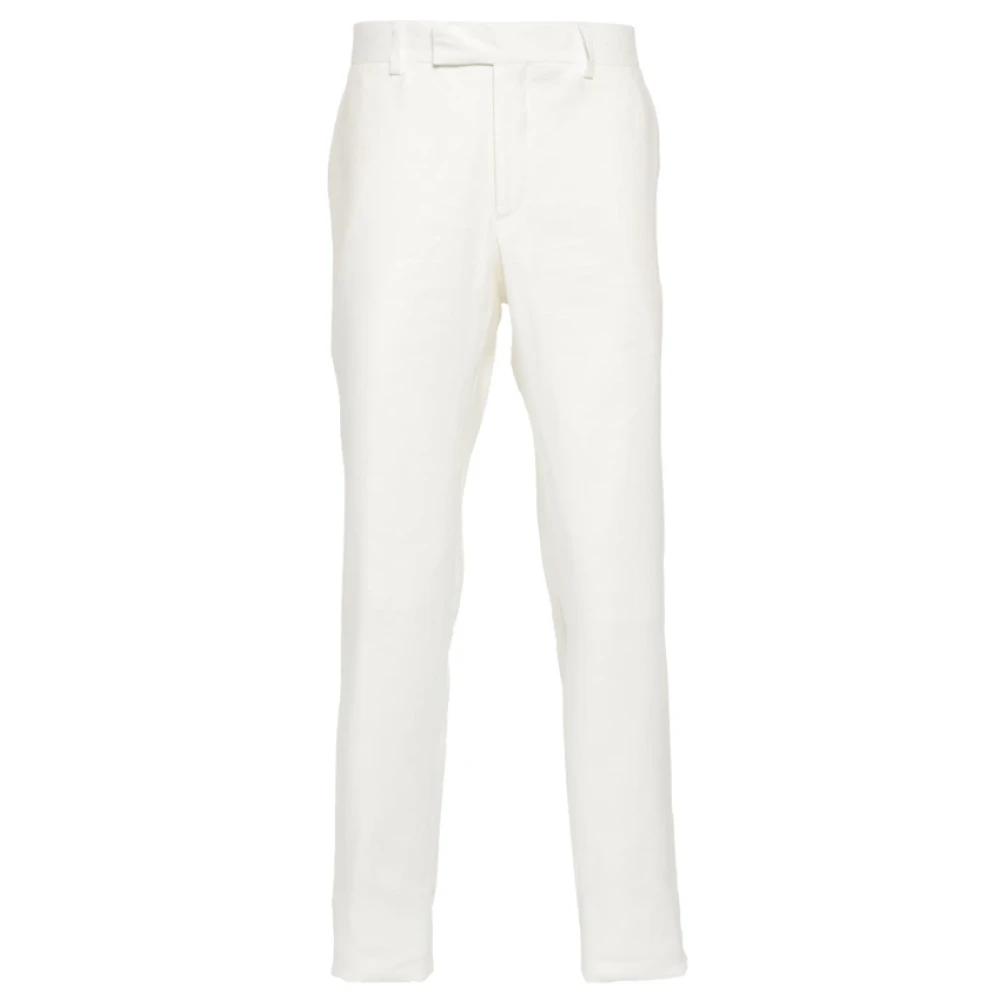 Lardini Straight Trousers White Heren