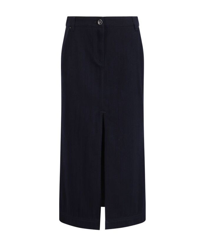 jupe-midi-en-coton-bleu-avec-fermeture-eclair