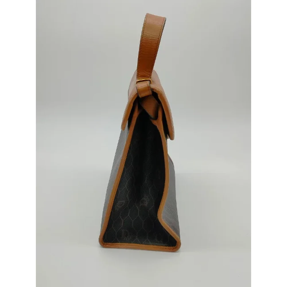 Dior Vintage Pre-owned Canvas dior-bags Brown Dames
