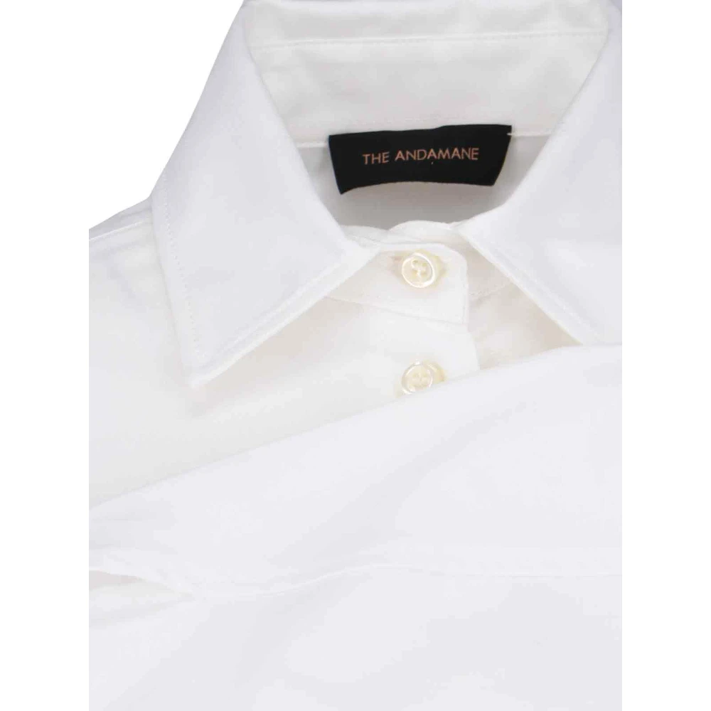 Andamane Witte Herenoverhemd White Dames