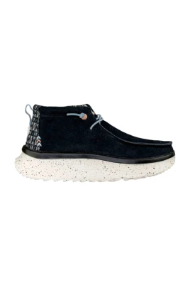 Eko-läder ankelboots med logotyp