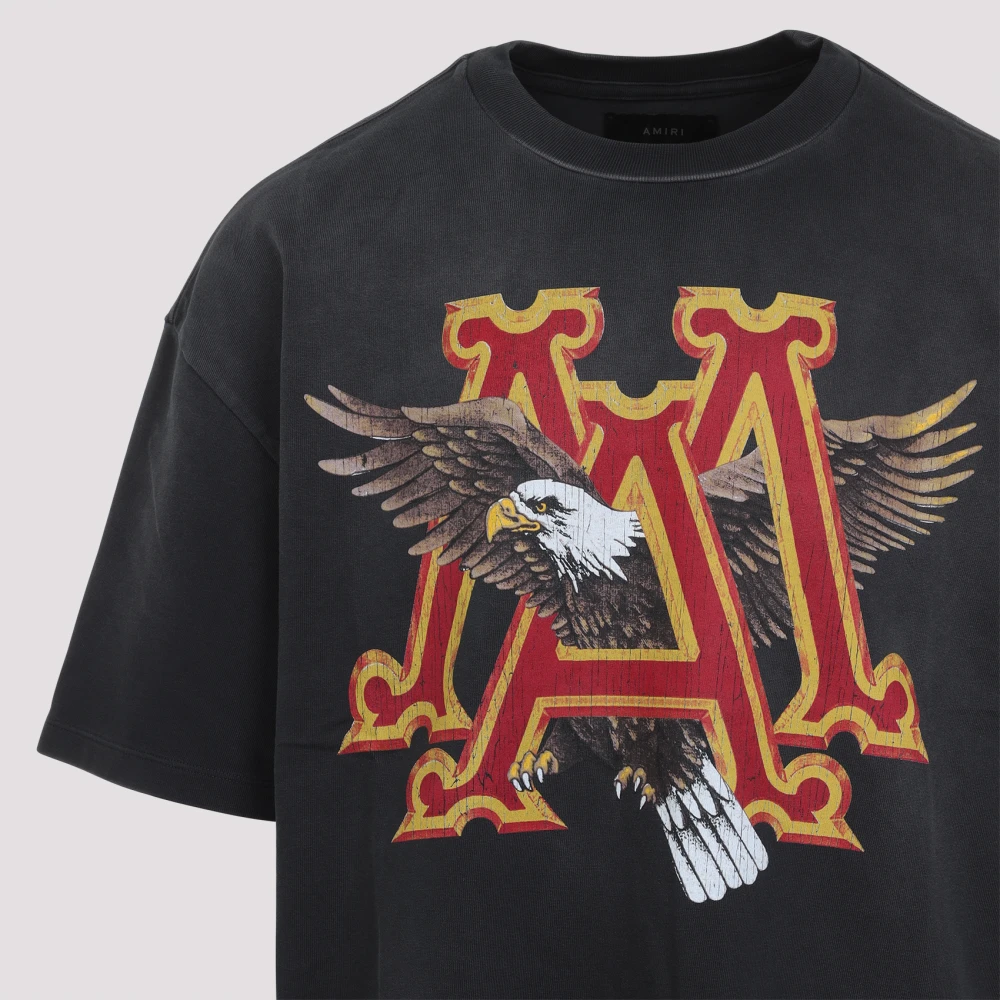 Amiri Zwarte T-Shirt Stijlvolle Tee Black Heren