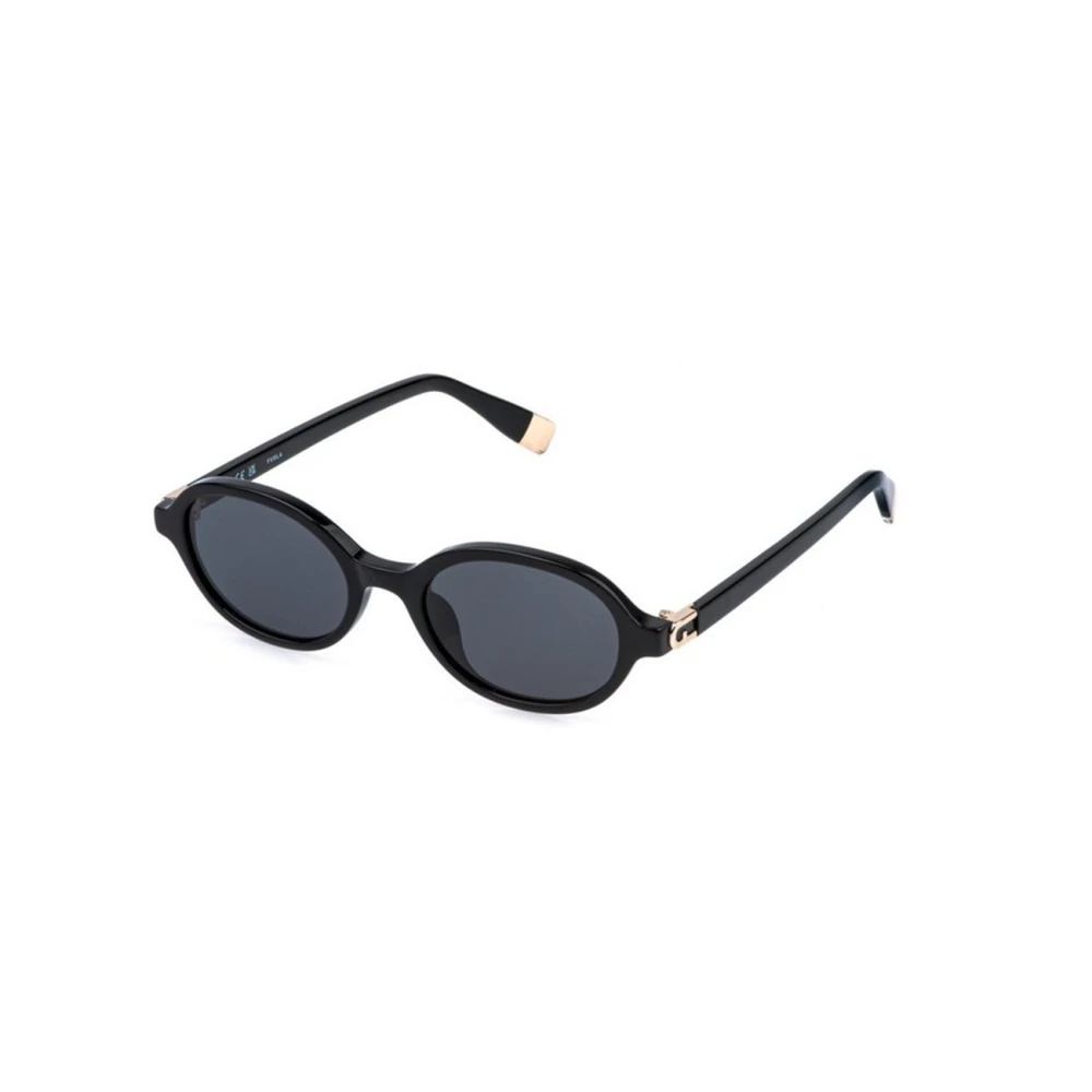 Furla Women's Black Sunglasses, 51 Mm, Sfu972 0700 Sunglasses