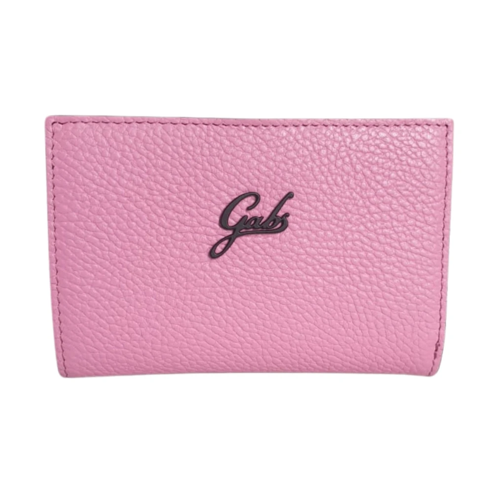 Gabs Women's Pink Wallets & Cardholders, One Size, Travel-Themed Leather Zip Coin Purse