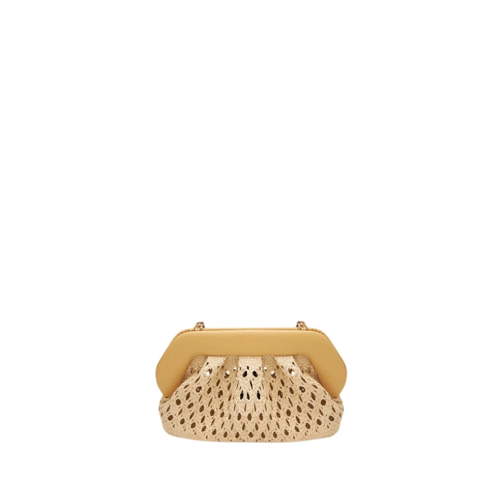 Naturlig Straw Clutch Bag