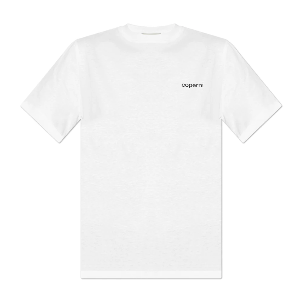 Coperni T-shirt met logo White Dames