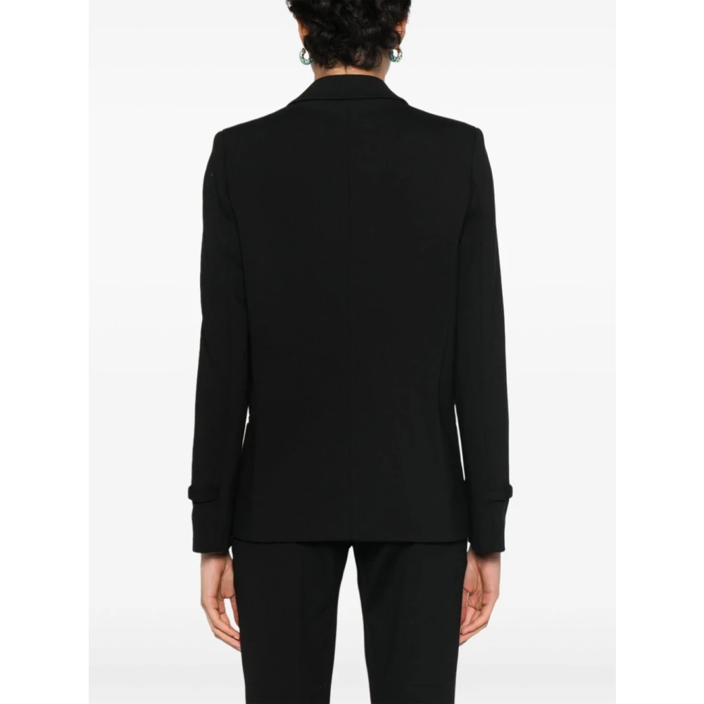 Twinset Zwarte Textuur Cady Jassen Black Dames