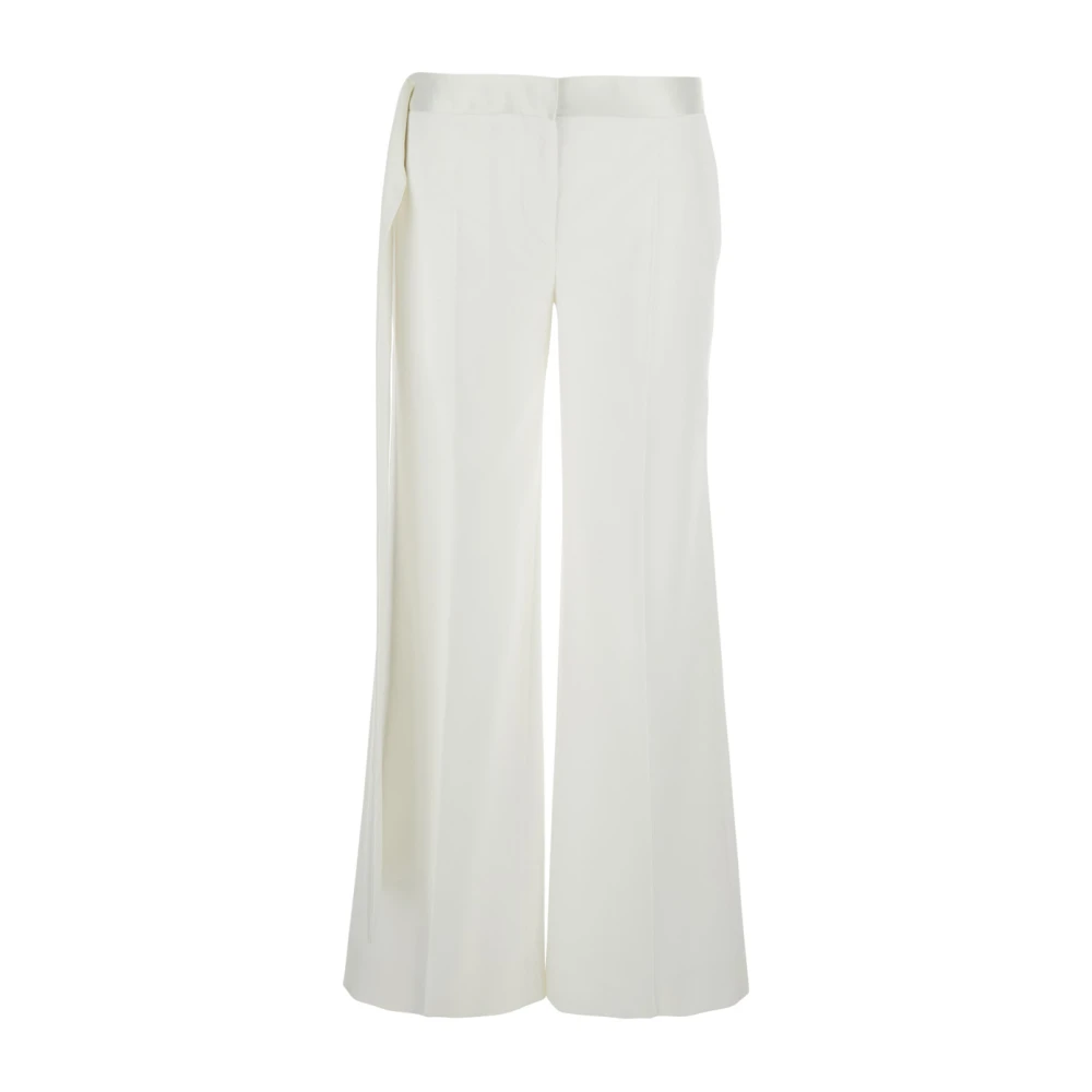 Trousers > Wide Trousers - - Victoria Beckham - Modalova