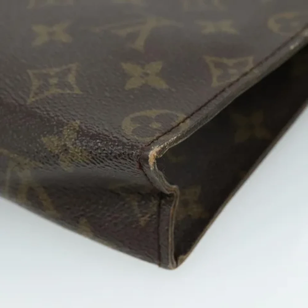 Louis Vuitton Vintage Pre-owned Canvas pouches Brown Dames