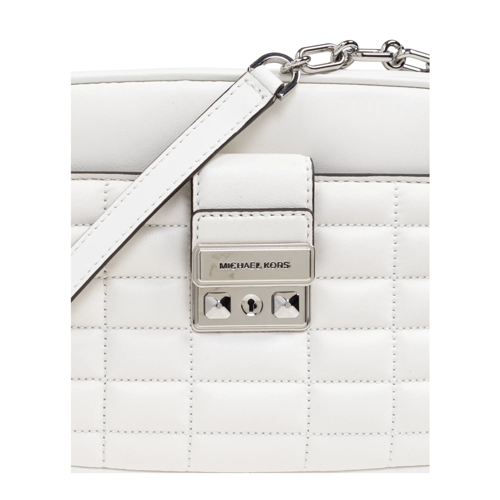 Michael Kors Tribeca Schoudertas White Dames