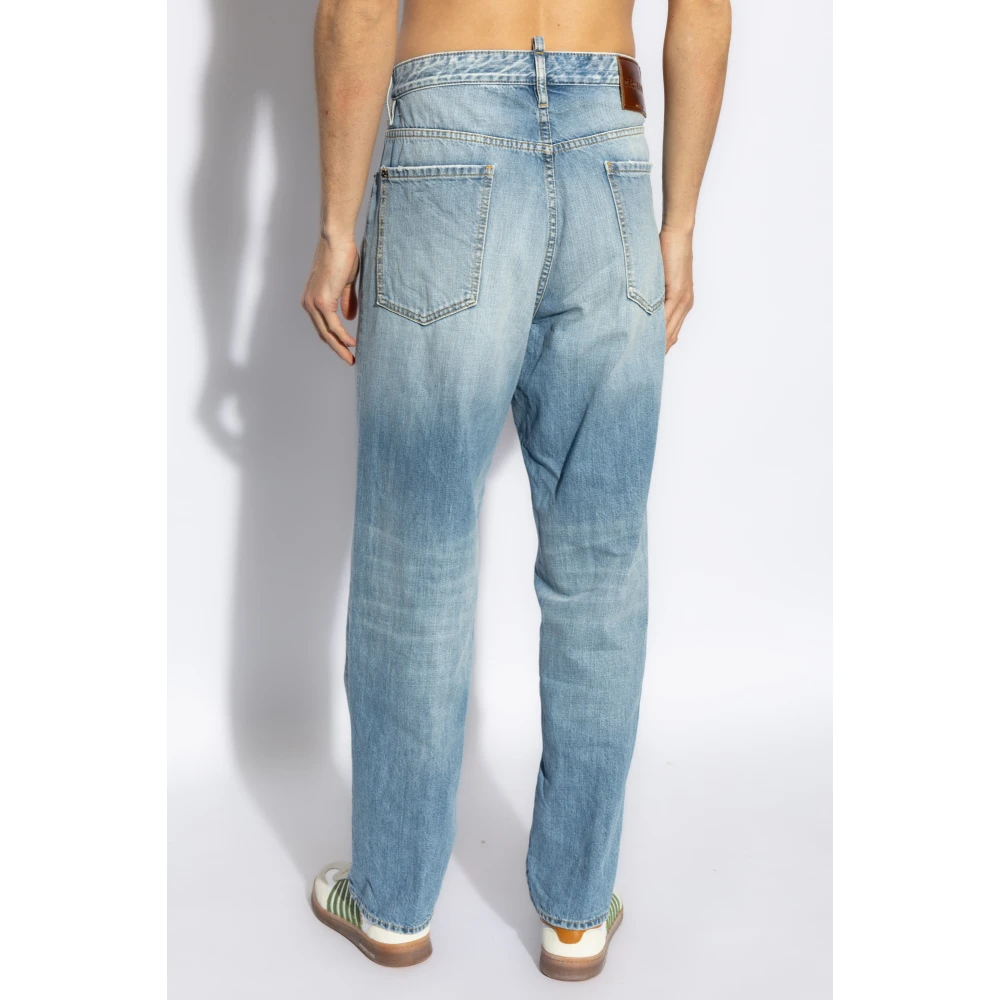 Dsquared2 Jeans Loose Jeans Blue Heren