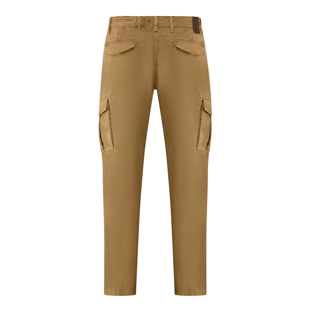 BomBoogie Stretch Cargo Broek Brown Heren