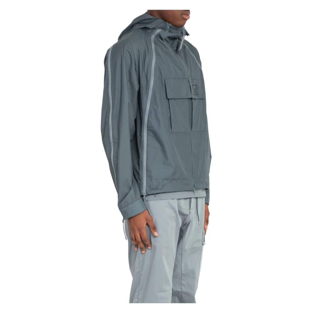 C.P. Company Pertex Hooded Jacket in Metropolis Stijl Gray Heren