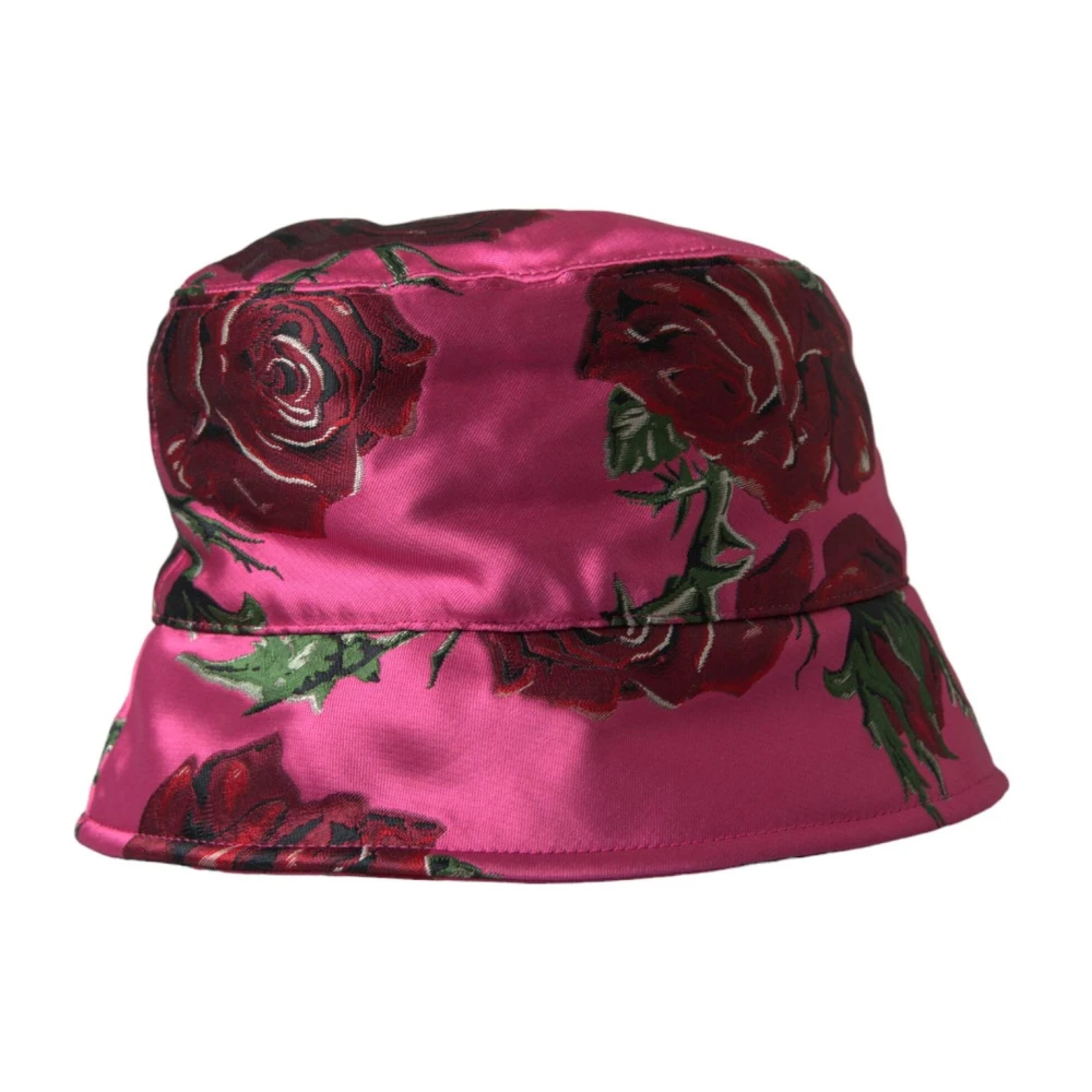 Dolce & Gabbana Roze Bloemen Emmerhoed Pink Heren