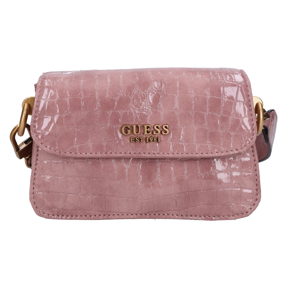 Guess Crossbody Bag Pink, Dam