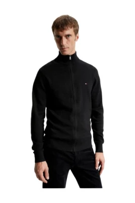Klassisk Zip-Up Tröja