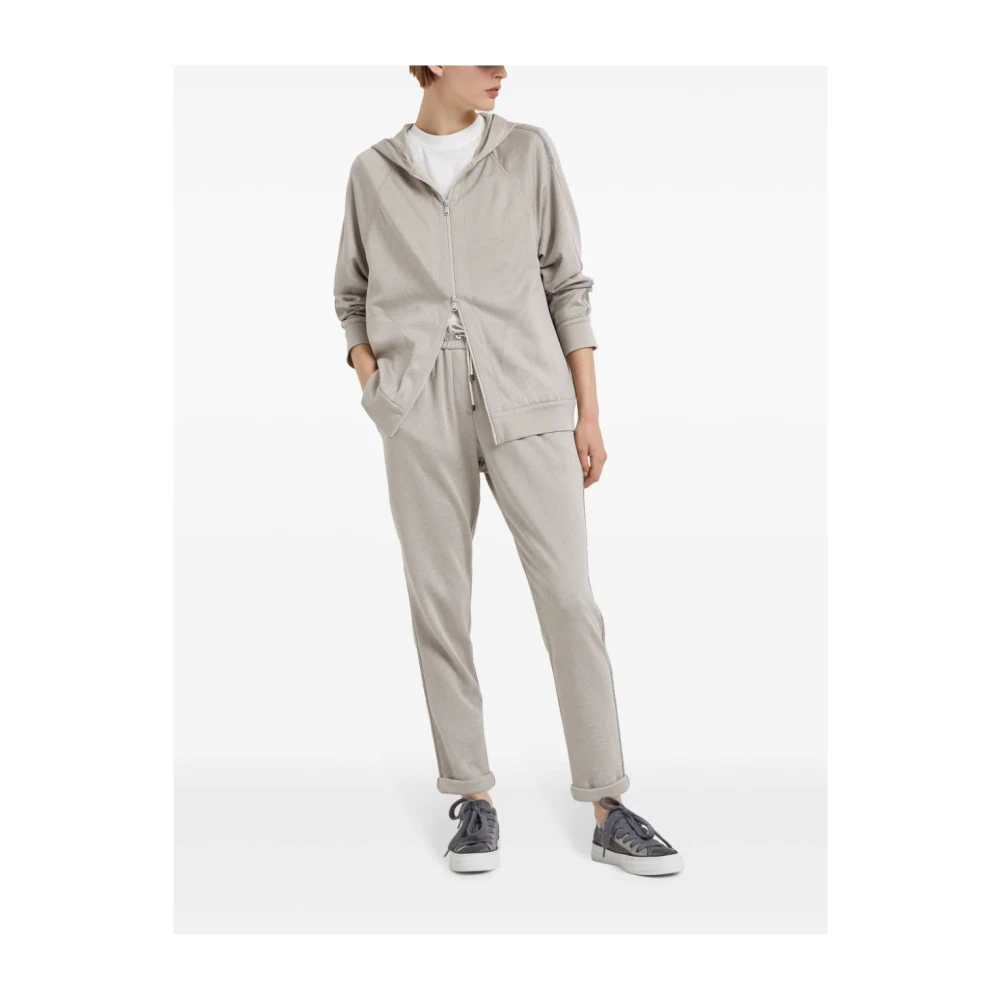 BRUNELLO CUCINELLI Elegante Herenbroek Gray Dames