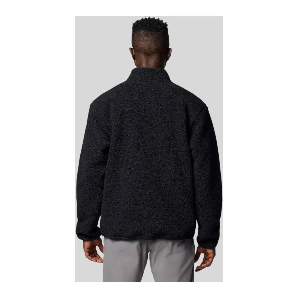 Columbia Zwarte Bouclé Fleece Jas Black Heren
