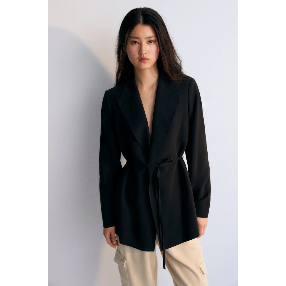 The New Society Eros Woman Blazer Caviar Black Dames