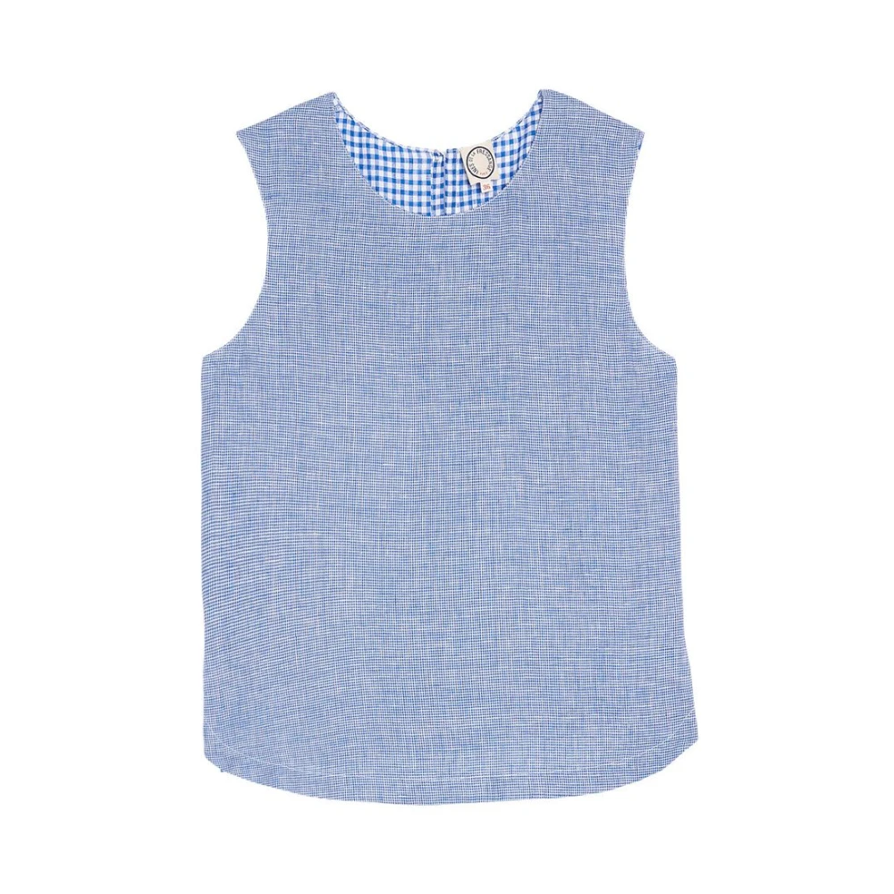 Ines De La Fressange Paris Albert blue linen blouse Blue Dames