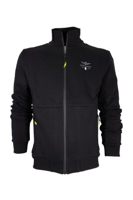 sporty-cotton-zip-up-sweater-fe1944-black