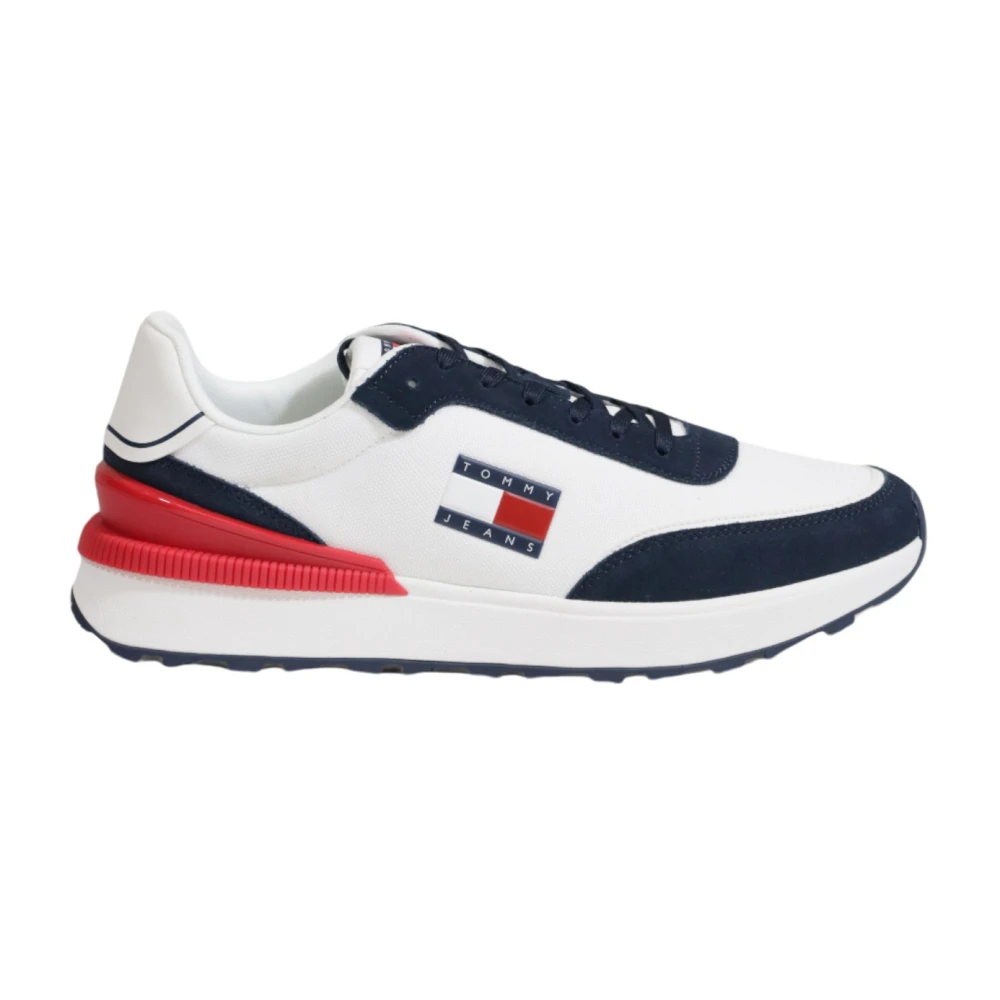 Tommy Jeans Teknisk Runner Skor Samling Polyester Komposition Multicolor, Herr