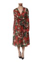 robe-midi-a-line-a-imprime-floral