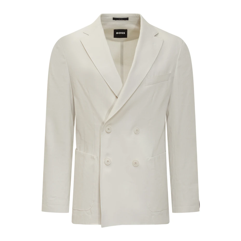 Hugo - Jackets > Blazers - White - Hugo - Modalova