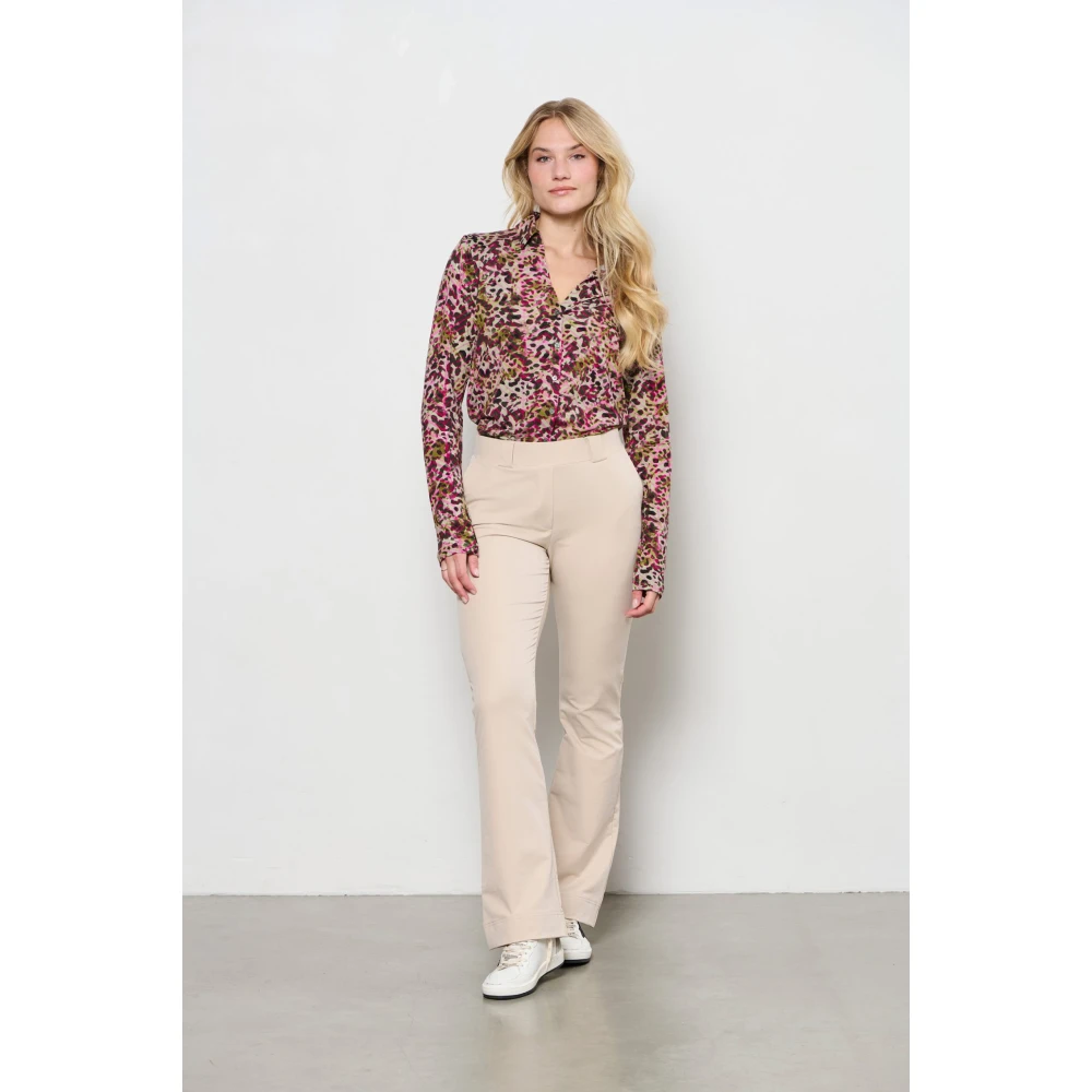 &Co Woman Overhemd met lange mouwen effen kleur Multicolor Dames