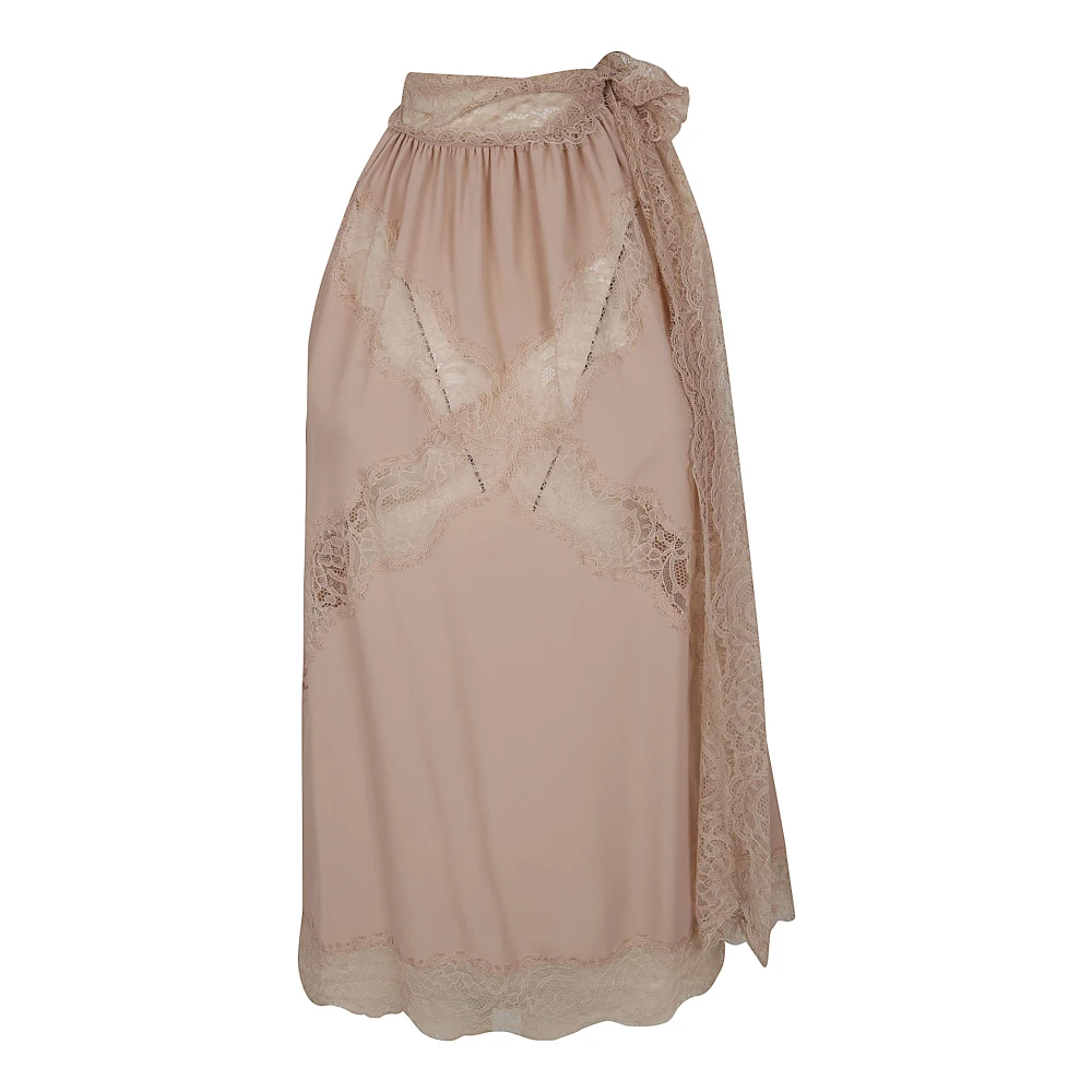 Pinko Women's Pink Skirts Clothing Ss26