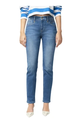 Slim Fit Chic Kobolt Jeans