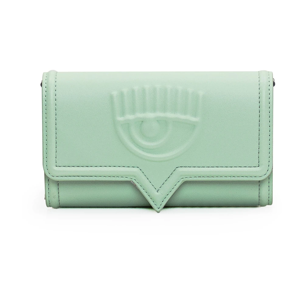 Chiara Ferragni Collection Wallets Cardholders Green Dames