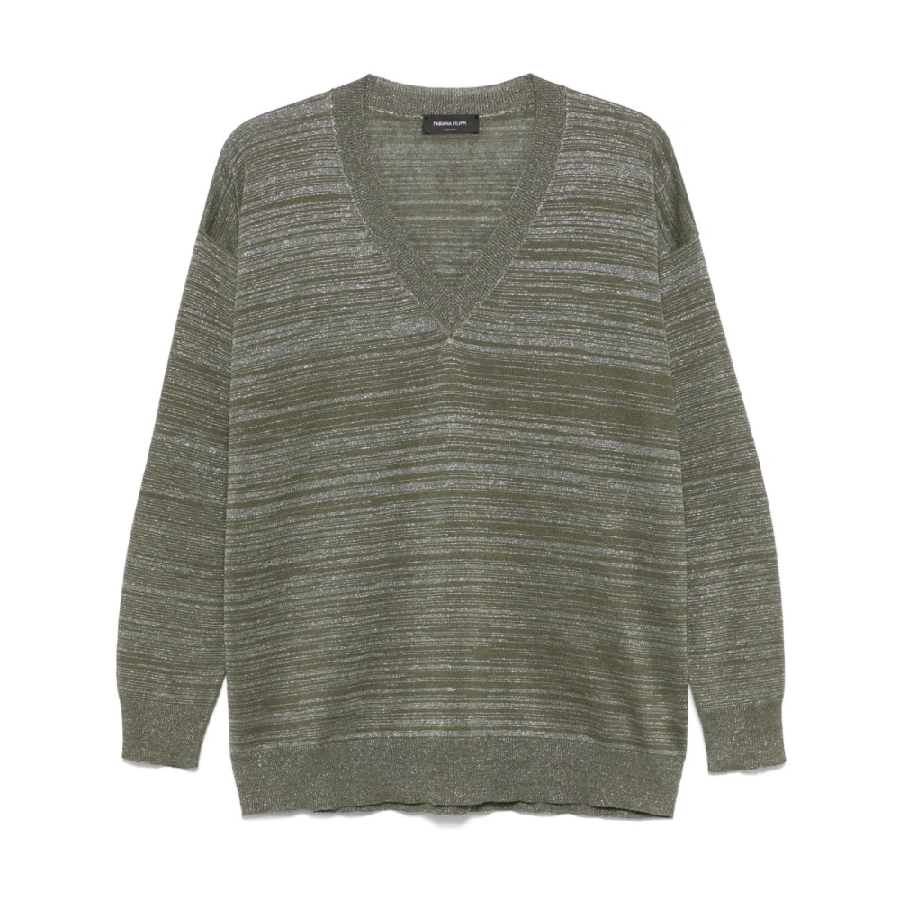 Fabiana Filippi Groene Sweater Dameskleding Green Dames