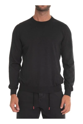 Kashmir Silke Pullover med Tvättad Effekt