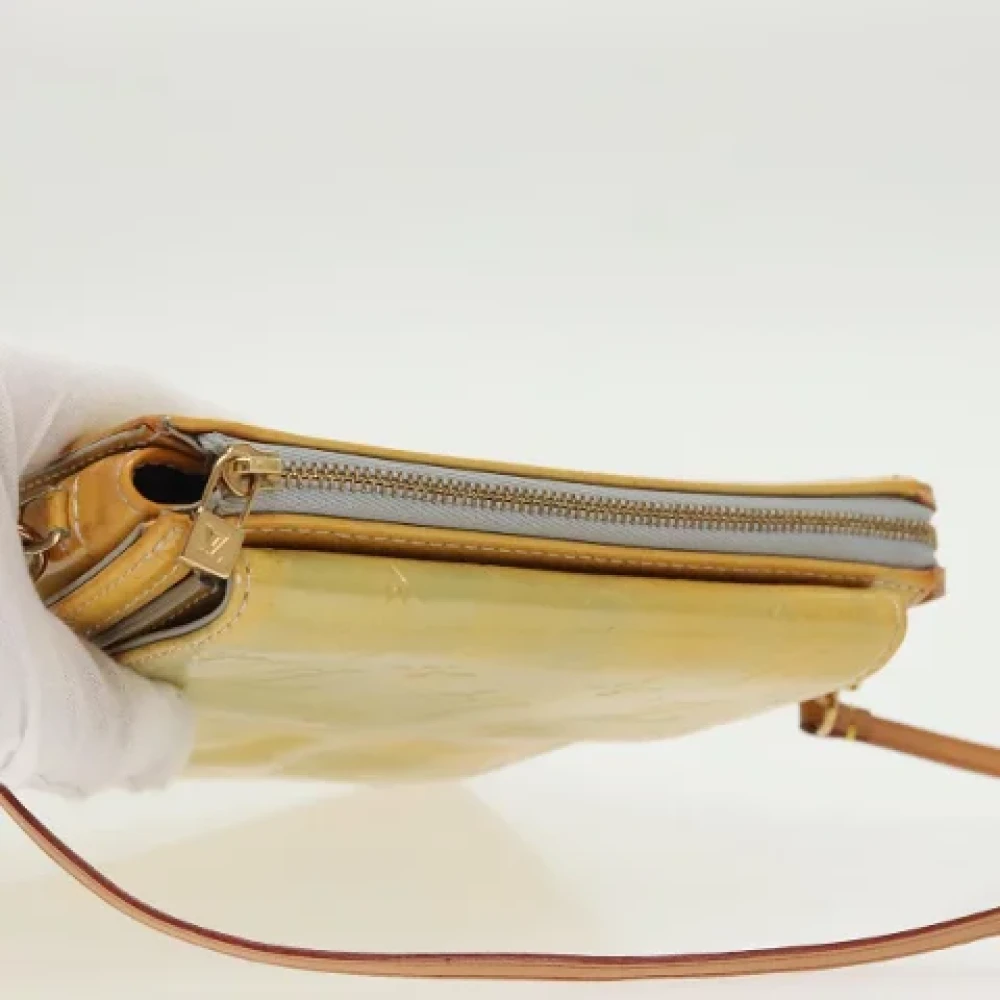 Louis Vuitton Vintage Pre-owned Leather shoulder-bags Yellow Dames