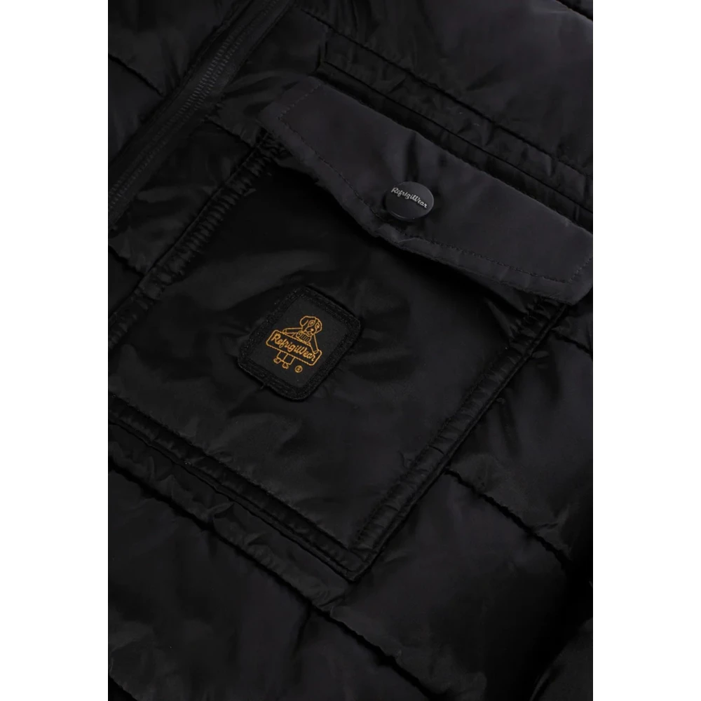 RefrigiWear Stijlvolle Winterjas Black Heren