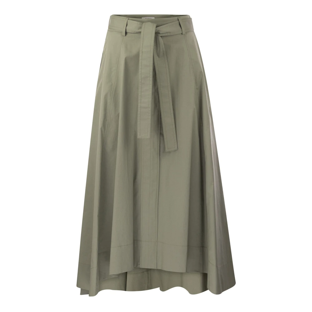 PESERICO Midi Skirts Green Dames