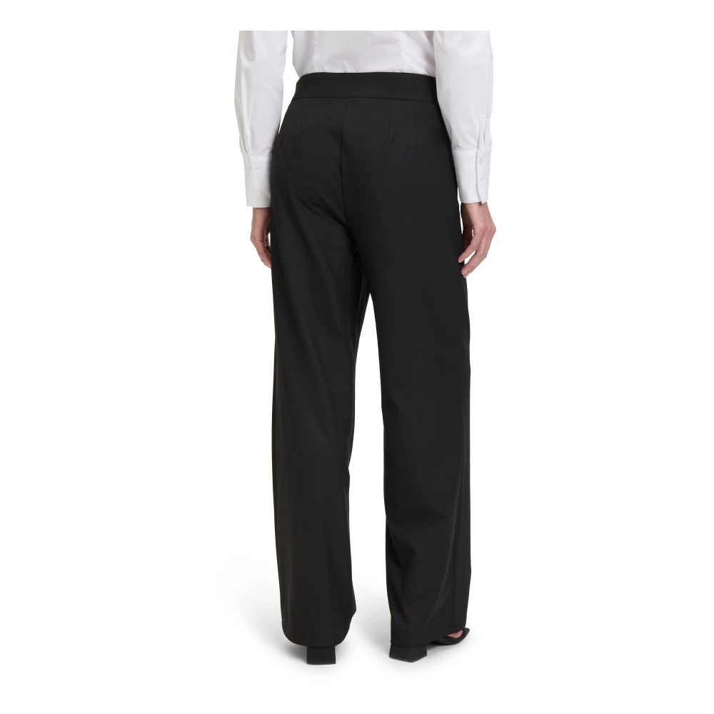 Betty Barclay Moderne High Waist Marlene Broek Black Dames